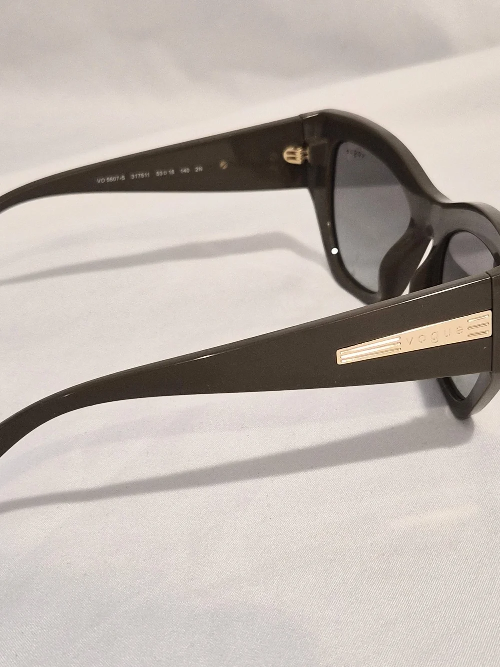 Vogue VO 5607-S Cat Eye Sunglasses Taupe Gray‎ Gradient 53mm